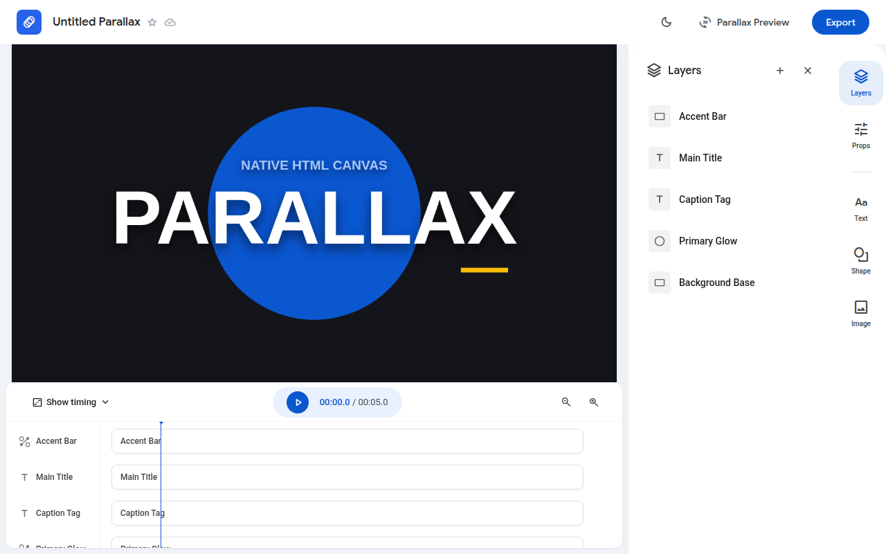 Parallax Maker Pro